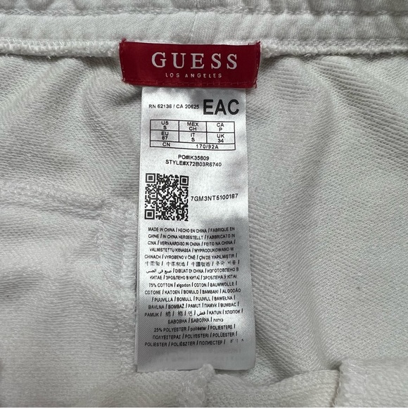 Guess Los Angeles Mens Athletic Shorts, Sz. S - Picture 9 of 9
